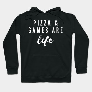 Snacks and Games Are Life Hoodie